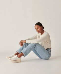 TIGER SNEAKERS WHITE LEATHER 23 TIGER SNEAKERS WHITE LEATHER -Fashion Shoe Store DOLCEVITA SNEAKERS TIGER WHITELEATHER ONFOOT 6