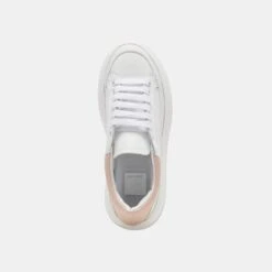 Dolce Vita WYETT SNEAKERS WHITE TAN LEATHER -Fashion Shoe Store DOLCEVITA SNEAKERS WYETT WHITE TANLEATHER 06
