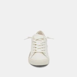 Dolce Vita ZINA 360 SNEAKERS WHITE NATURAL RECYCLED LEATHER -Fashion Shoe Store DOLCEVITA SNEAKERS ZINA360 WHITENATURALRECYCLEDLEATHER 04