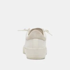 Dolce Vita ZINA 360 SNEAKERS WHITE NATURAL RECYCLED LEATHER -Fashion Shoe Store DOLCEVITA SNEAKERS ZINA360 WHITENATURALRECYCLEDLEATHER 05