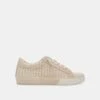 Dolce Vita ZINA CROCHET SNEAKERS SANDSTONE CROCHET -Fashion Shoe Store DOLCEVITA SNEAKERS ZINACROCHET SANDSTONECROCHET 02