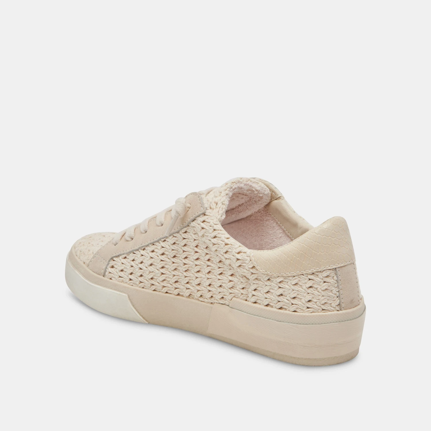 Dolce Vita ZINA CROCHET SNEAKERS SANDSTONE CROCHET 12 Dolce Vita ZINA CROCHET SNEAKERS SANDSTONE CROCHET - Image 10