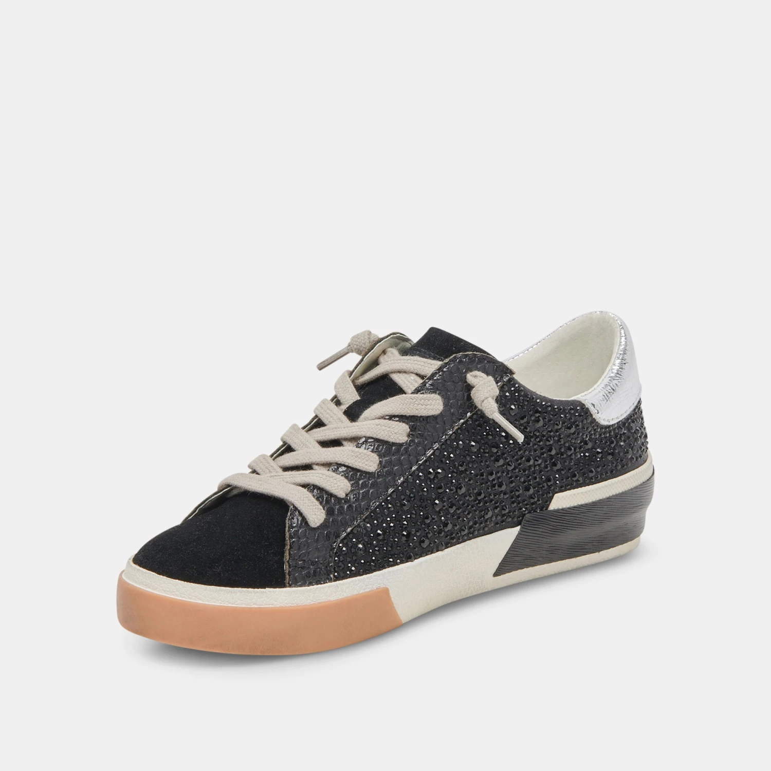 Dolce Vita ZINA CRYSTAL SNEAKERS BLACK SUEDE 6 Dolce Vita ZINA CRYSTAL SNEAKERS BLACK SUEDE - Image 4