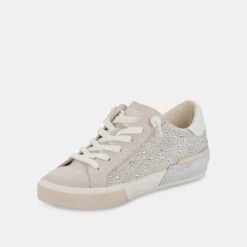 ZINA CRYSTAL SNEAKERS IVORY SUEDE 14 ZINA CRYSTAL SNEAKERS IVORY SUEDE -Fashion Shoe Store DOLCEVITA SNEAKERS ZINACRYSTAL IVORYSUEDE 08