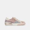 ZINA PATCH SNEAKERS ROSE GOLD MULTI GLITTER -Fashion Shoe Store DOLCEVITA SNEAKERS ZINAPATCH ROSEGOLDMULTIGLITTER 02