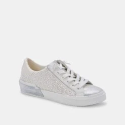 ZINA PEARL SNEAKERS VANILLA PEARLS -Fashion Shoe Store DOLCEVITA SNEAKERS ZINAPEARL SILVERPEARLS 01