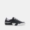 ZINA PERFORATED SNEAKERS BLACK PERFORATED LEATHER -Fashion Shoe Store DOLCEVITA SNEAKERS ZINAPERF BLACKPERFORATEDLEATHER 02