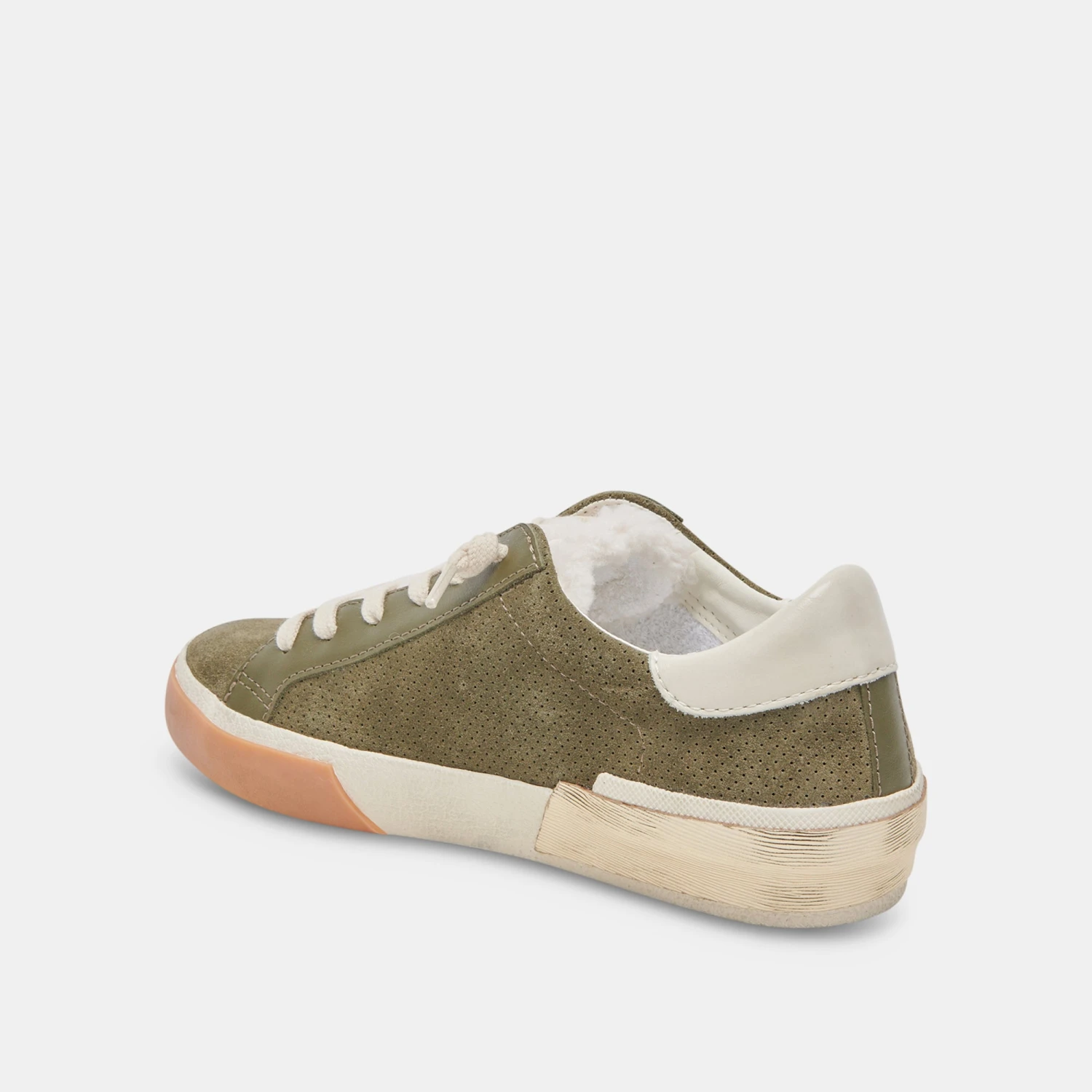 Dolce Vita ZINA PLUSH SNEAKERS MOSS PERFORATED SUEDE 7 Dolce Vita ZINA PLUSH SNEAKERS MOSS PERFORATED SUEDE - Image 5