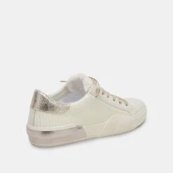Dolce Vita ZINA PLUSH SNEAKERS WHITE SLICED LEATHER 13 Dolce Vita ZINA PLUSH SNEAKERS WHITE SLICED LEATHER -Fashion Shoe Store DOLCEVITA SNEAKERS ZINAPLUSH WHITESLICEDLEATHER 03