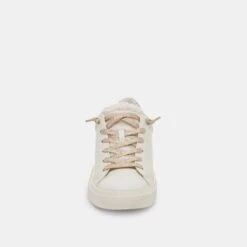 Dolce Vita ZINA PLUSH SNEAKERS WHITE SLICED LEATHER 16 Dolce Vita ZINA PLUSH SNEAKERS WHITE SLICED LEATHER -Fashion Shoe Store DOLCEVITA SNEAKERS ZINAPLUSH WHITESLICEDLEATHER 04