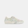 ZINA SNEAKERS BLUE FLORAL LEATHER -Fashion Shoe Store DOLCEVITA SNEAKERS ZINA BLUEFLORALLEATHER 02