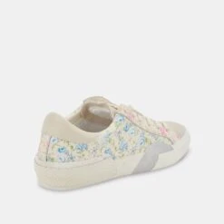 ZINA SNEAKERS BLUE FLORAL LEATHER -Fashion Shoe Store DOLCEVITA SNEAKERS ZINA BLUEFLORALLEATHER 03