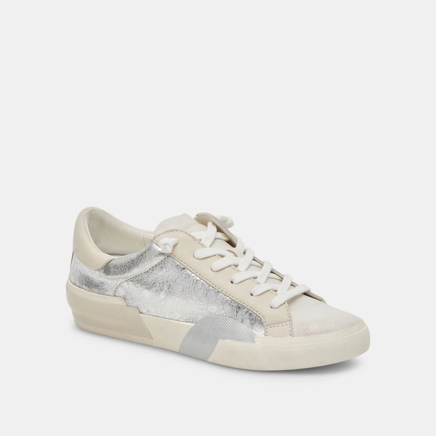 Dolce Vita ZINA SNEAKERS CHROME DISTRESSED LEATHER 4 Dolce Vita ZINA SNEAKERS CHROME DISTRESSED LEATHER - Image 2