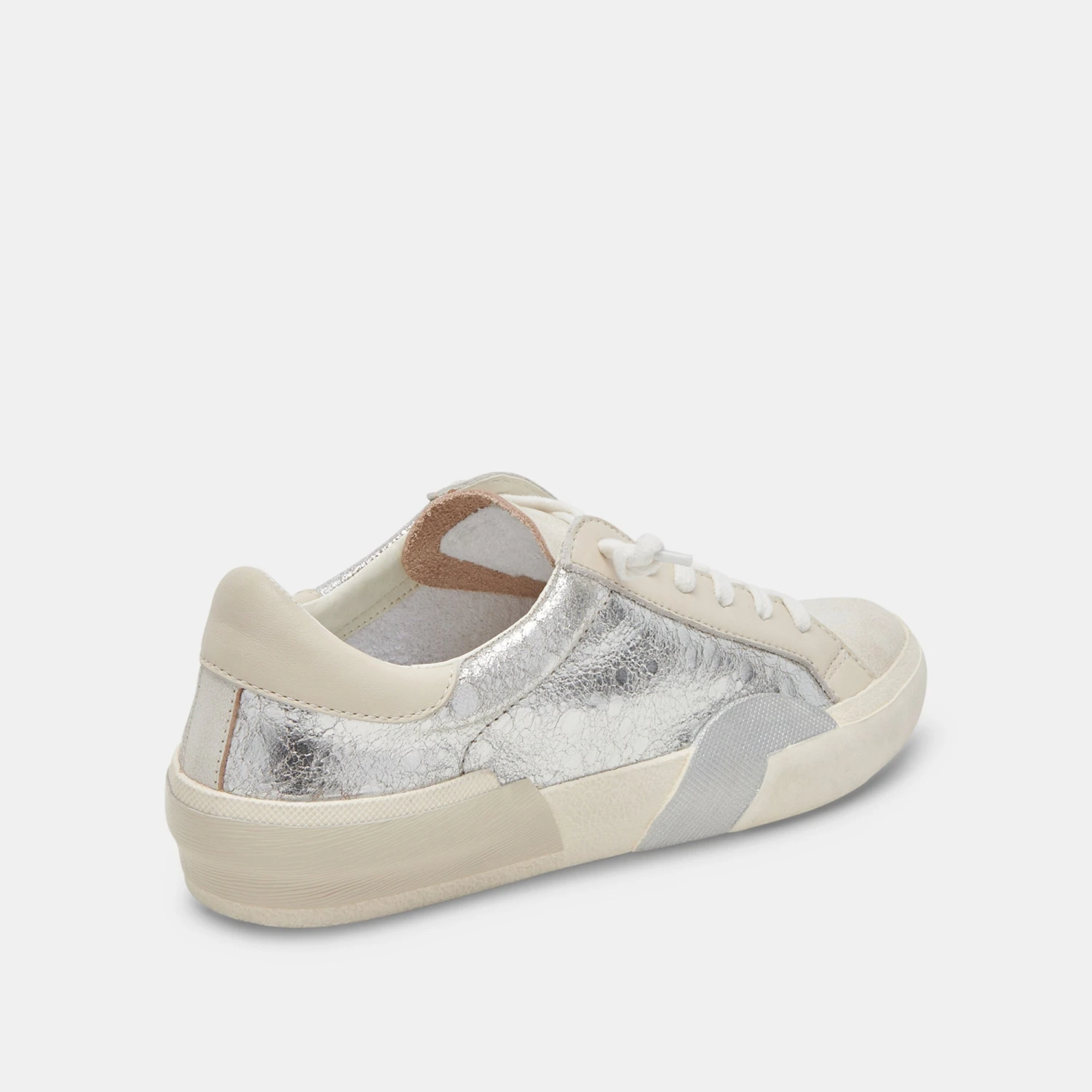 Dolce Vita ZINA SNEAKERS CHROME DISTRESSED LEATHER 5 Dolce Vita ZINA SNEAKERS CHROME DISTRESSED LEATHER - Image 3