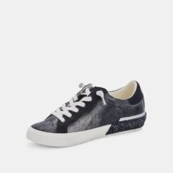 ZINA SNEAKERS GUNMETAL LEATHER -Fashion Shoe Store DOLCEVITA SNEAKERS ZINA GUNMETALLEATHER 08