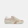 Dolce Vita ZINA SNEAKERS SAND EMBOSSED LEATHER -Fashion Shoe Store DOLCEVITA SNEAKERS ZINA SANDEMBOSSEDLEATHER 02
