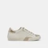 ZINA SNEAKERS WHITE GOLD LEATHER -Fashion Shoe Store DOLCEVITA SNEAKERS ZINA WHITE GOLDLEATHER 02