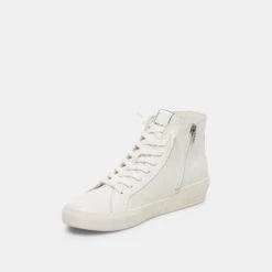 Dolce Vita ZOHARA SNEAKERS WHITE PERFORATED LEATHER 14 Dolce Vita ZOHARA SNEAKERS WHITE PERFORATED LEATHER -Fashion Shoe Store DOLCEVITA SNEAKERS ZOHARA WHITEPERFLEATHER 08