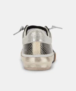 ZINA SNEAKERS MERCURY LEATHER -Fashion Shoe Store DOLCEVITA SNEAKER ZINA MERCURYMETALLICLEATHER 05