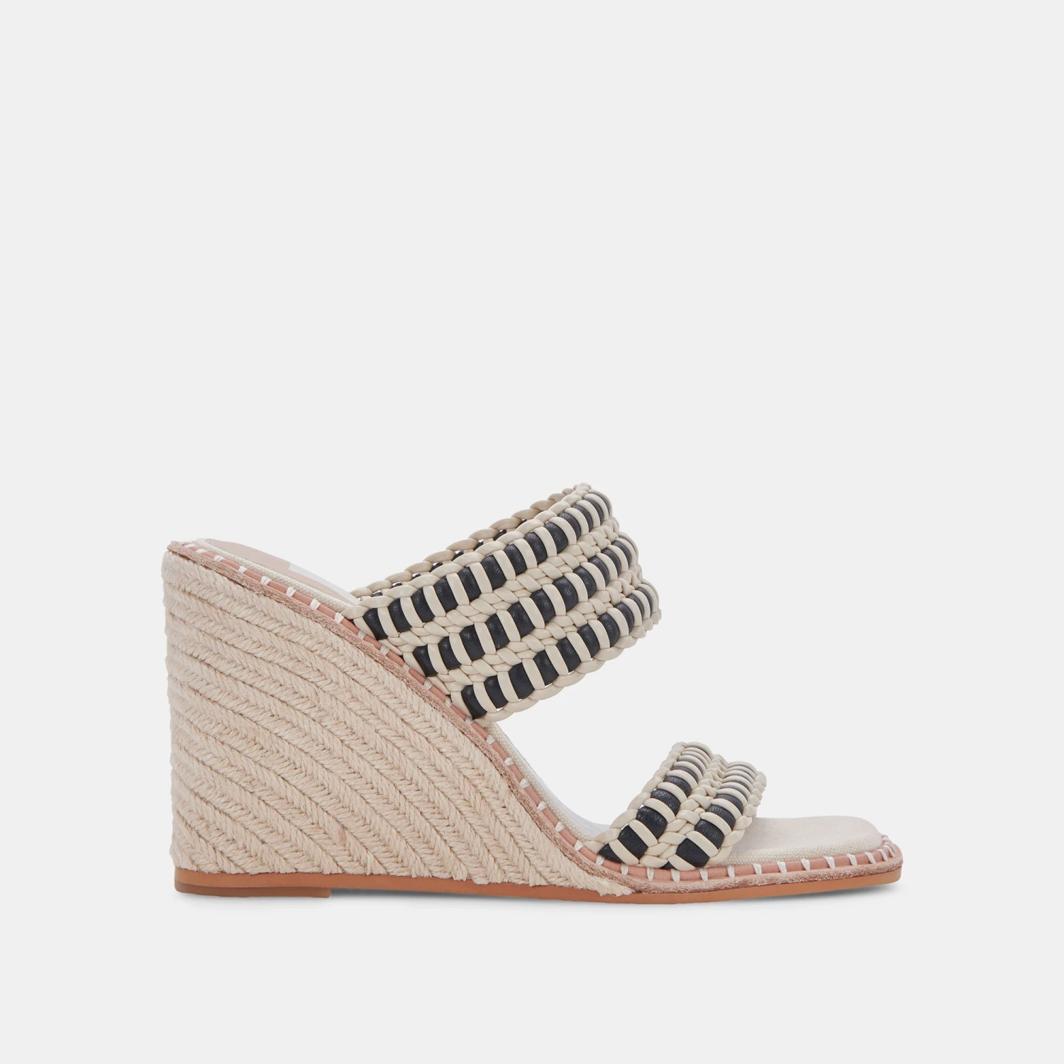 ABIGAL WEDGES BLACK WHITE STELLA 3 ABIGAL WEDGES BLACK WHITE STELLA