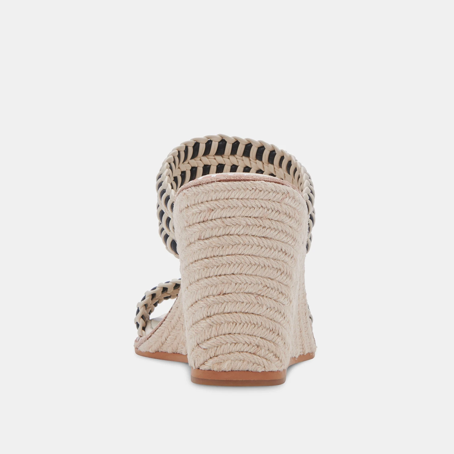 ABIGAL WEDGES BLACK WHITE STELLA 9 ABIGAL WEDGES BLACK WHITE STELLA - Image 7