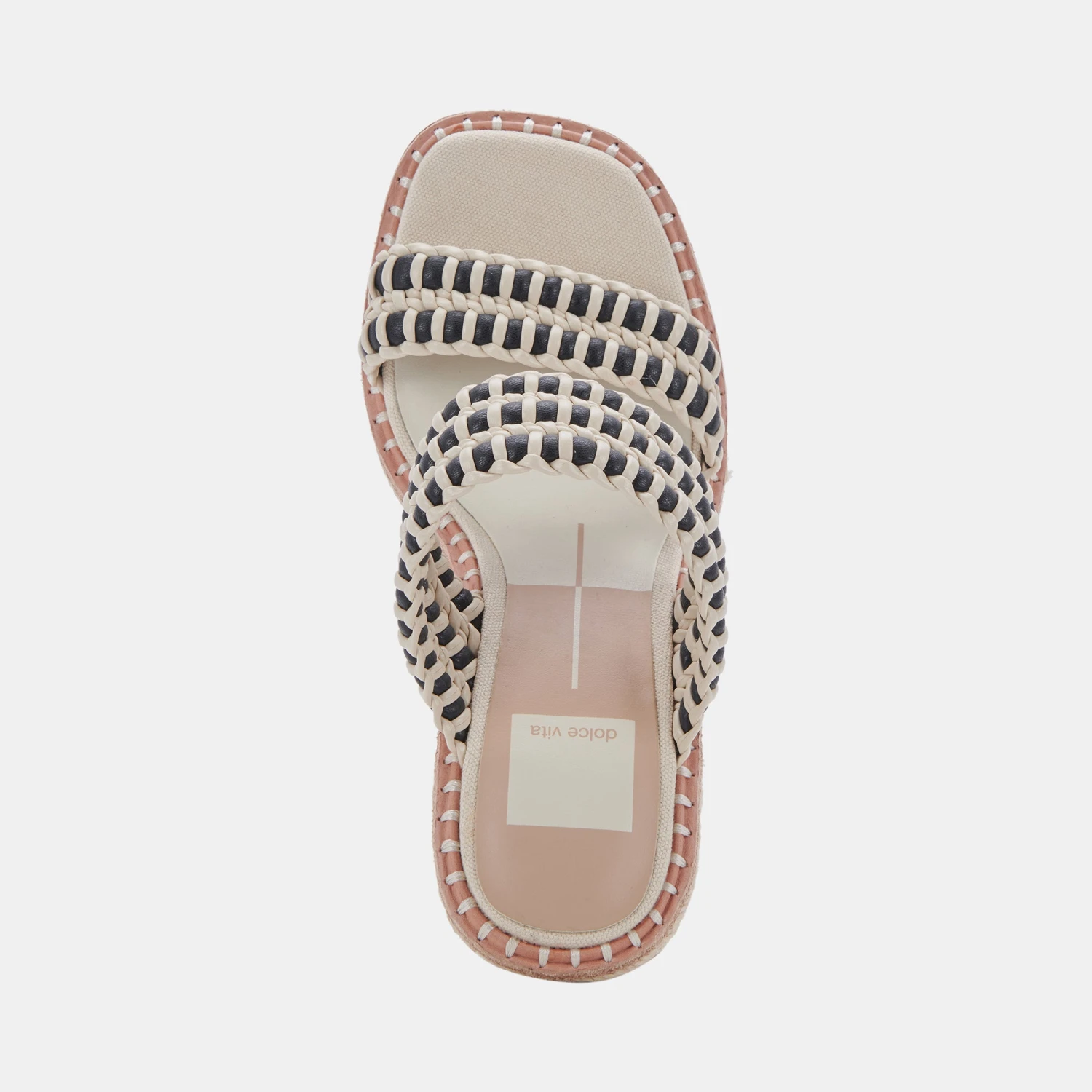 ABIGAL WEDGES BLACK WHITE STELLA 10 ABIGAL WEDGES BLACK WHITE STELLA - Image 8