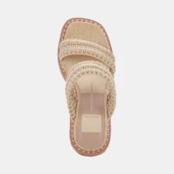 ABIGAL WEDGES LT NATURAL RAFFIA 18 ABIGAL WEDGES LT NATURAL RAFFIA -Fashion Shoe Store DOLCEVITA WEDGES ABIGAL LTNATURALRAFFIA 06