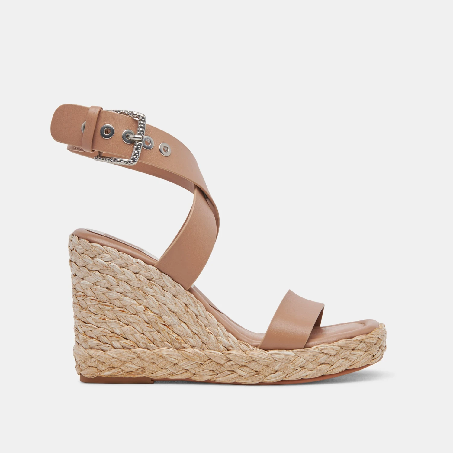 ALDONA WEDGES CAFE LEATHER 3 ALDONA WEDGES CAFE LEATHER