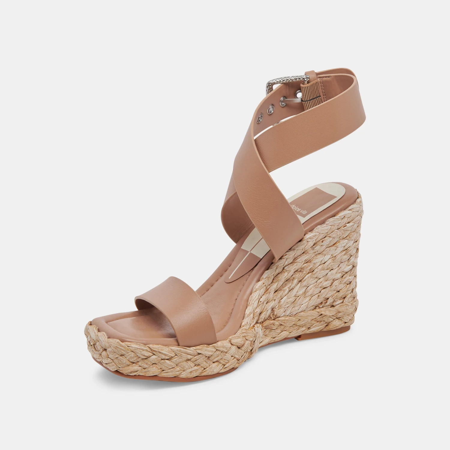 ALDONA WEDGES CAFE LEATHER 8 ALDONA WEDGES CAFE LEATHER - Image 6