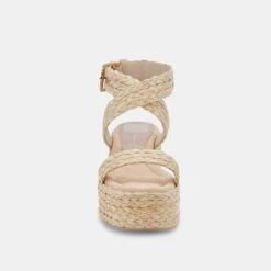 CANNES SANDALS LT NATURAL RAFFIA -Fashion Shoe Store DOLCEVITA WEDGES CANNES LTNATURALRAFFIA 04