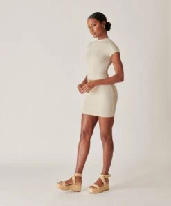 CANNES SANDALS LT NATURAL RAFFIA -Fashion Shoe Store DOLCEVITA WEDGES CANNES LTNATURALRAFFIA ONFOOT 2