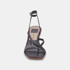 GEMINI WEDGES BLACK LEATHER -Fashion Shoe Store DOLCEVITA WEDGES GEMINI BLACKLEATHER 04