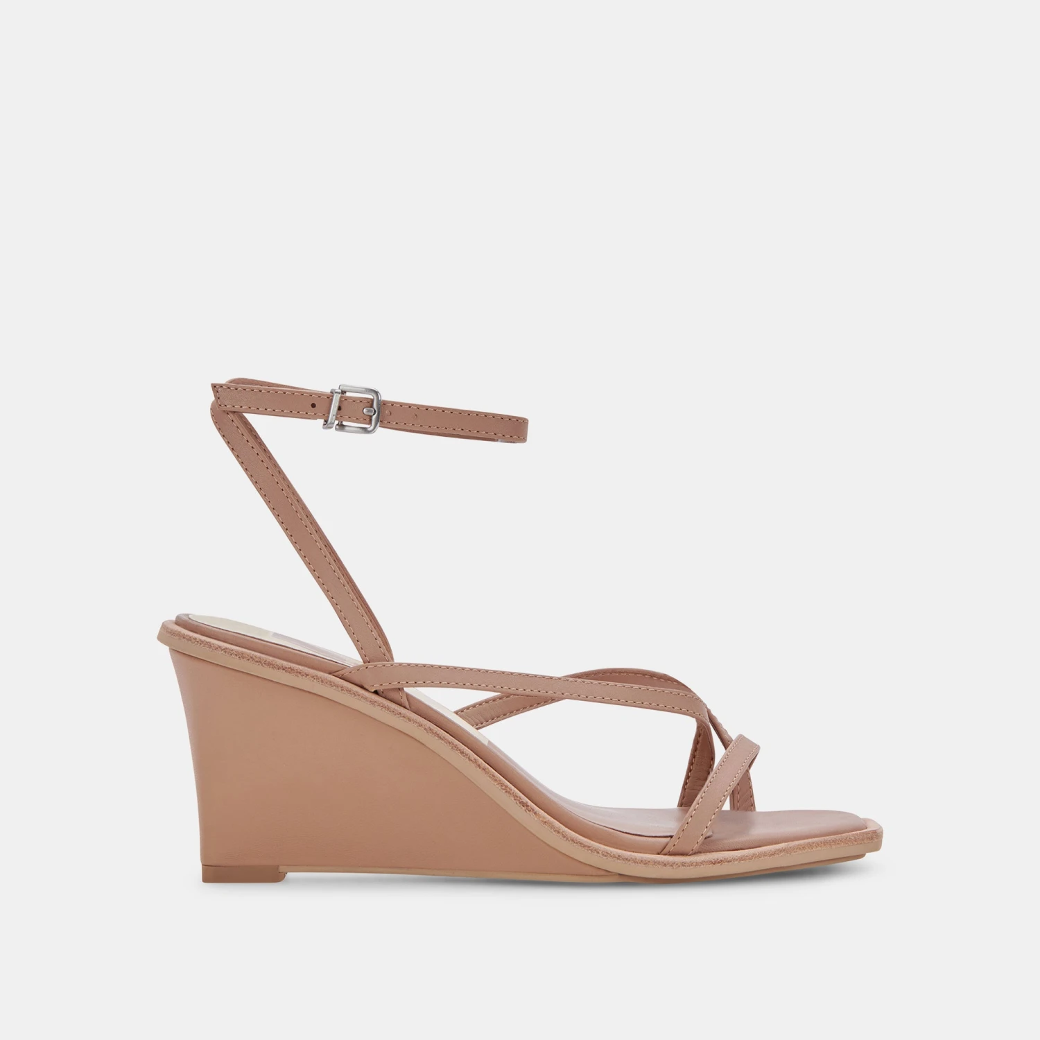 GEMINI WEDGES CAFE LEATHER 3 GEMINI WEDGES CAFE LEATHER