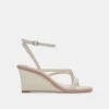 GEMINI WEDGES IVORY LEATHER 2 GEMINI WEDGES IVORY LEATHER -Fashion Shoe Store DOLCEVITA WEDGES GEMINI IVORYLEATHER 02