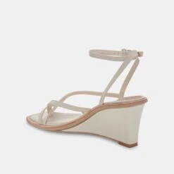 GEMINI WEDGES IVORY LEATHER -Fashion Shoe Store DOLCEVITA WEDGES GEMINI IVORYLEATHER 09