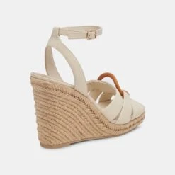 MAZE WEDGES IVORY LEATHER -Fashion Shoe Store DOLCEVITA WEDGES MAZE IVORYLEATHER 03