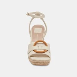 MAZE WEDGES IVORY LEATHER -Fashion Shoe Store DOLCEVITA WEDGES MAZE IVORYLEATHER 04