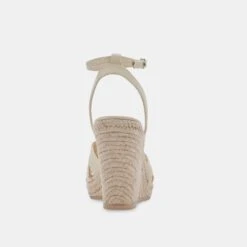 MAZE WEDGES WHEAT RAFFIA -Fashion Shoe Store DOLCEVITA WEDGES MAZE WHEATWOVEN 05
