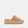 PABLOS SANDALS HONEY LEATHER -Fashion Shoe Store DOLCEVITA WEDGES PABLOS HONEYLEATHER 02