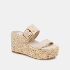 THORIN WEDGES NATURAL RAFFIA 16 THORIN WEDGES NATURAL RAFFIA -Fashion Shoe Store DOLCEVITA WEDGES THORIN NATURALRAFFIA 01