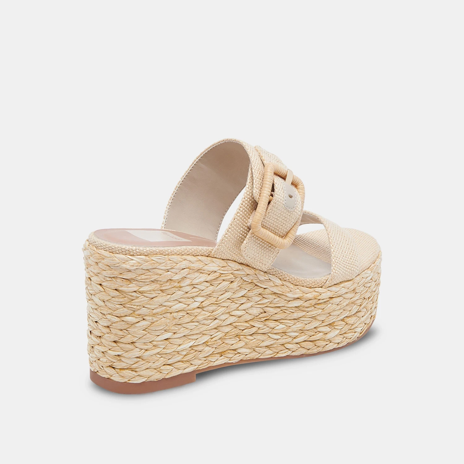 THORIN WEDGES NATURAL RAFFIA 7 THORIN WEDGES NATURAL RAFFIA - Image 5
