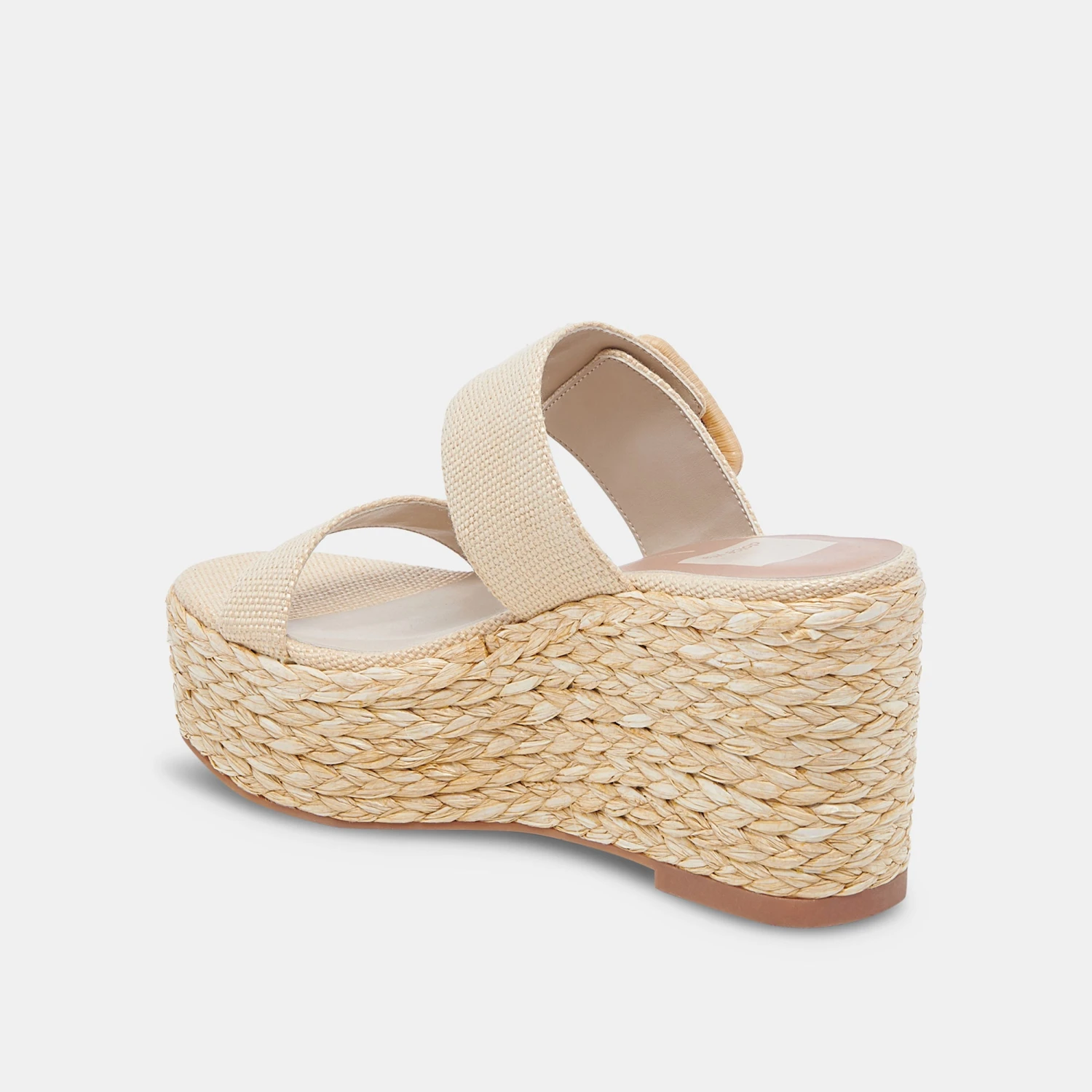 THORIN WEDGES NATURAL RAFFIA 10 THORIN WEDGES NATURAL RAFFIA - Image 8