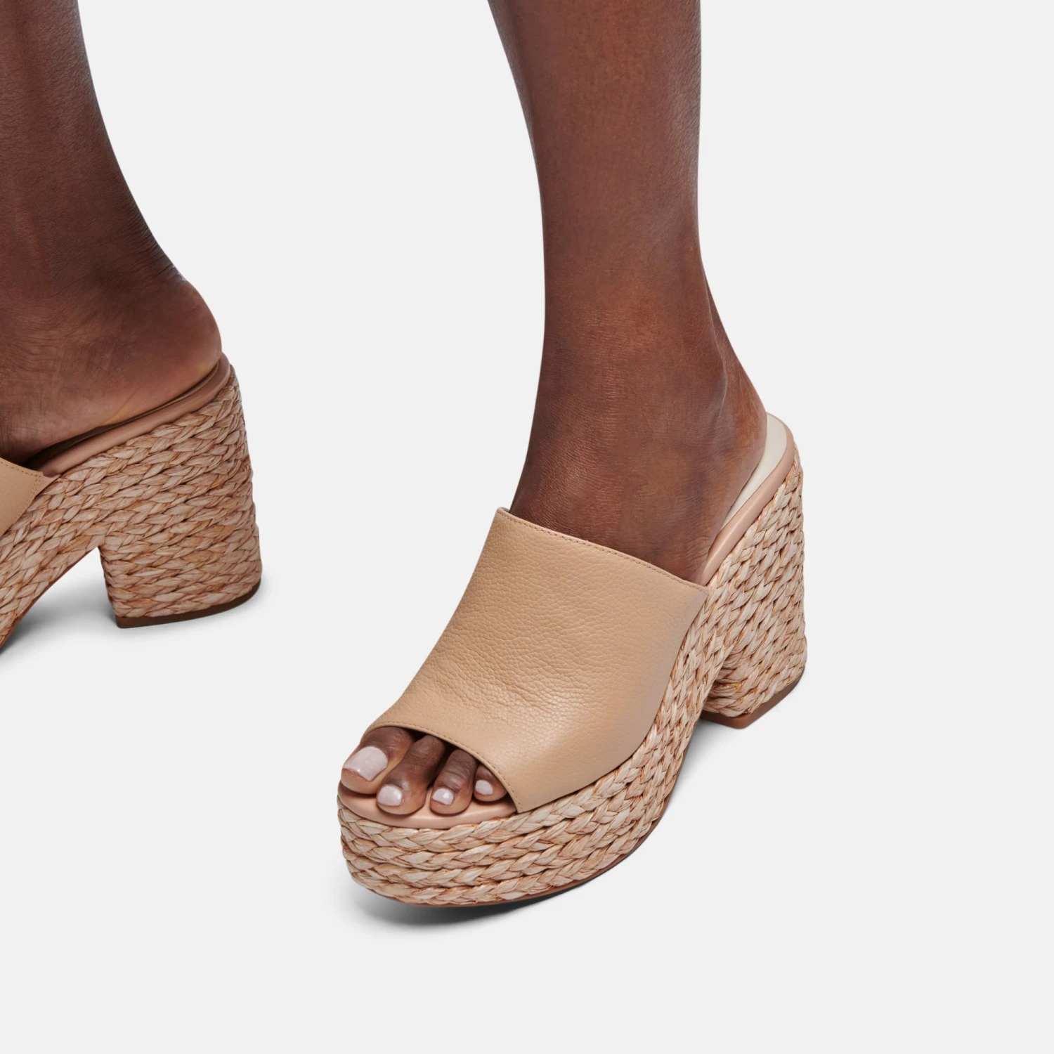 ELORA HEELS BLUSH LEATHER 6 ELORA HEELS BLUSH LEATHER - Image 4