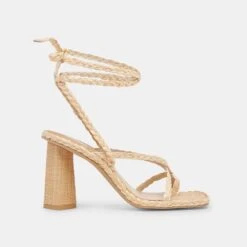 JOELLE HEELS LT NATURAL RAFFIA -Fashion Shoe Store JOELLE LTNATRAFFIA 2