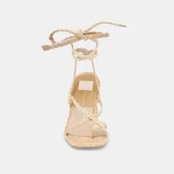 JOELLE HEELS LT NATURAL RAFFIA -Fashion Shoe Store JOELLE LTNATRAFFIA 4