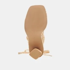 JOELLE HEELS LT NATURAL RAFFIA -Fashion Shoe Store JOELLE LTNATRAFFIA 7