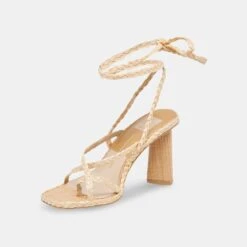 JOELLE HEELS LT NATURAL RAFFIA -Fashion Shoe Store JOELLE LTNATRAFFIA 8