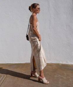 Dolce Vita ANISE HEELS SAND NUBUCK -Fashion Shoe Store anise sand 1