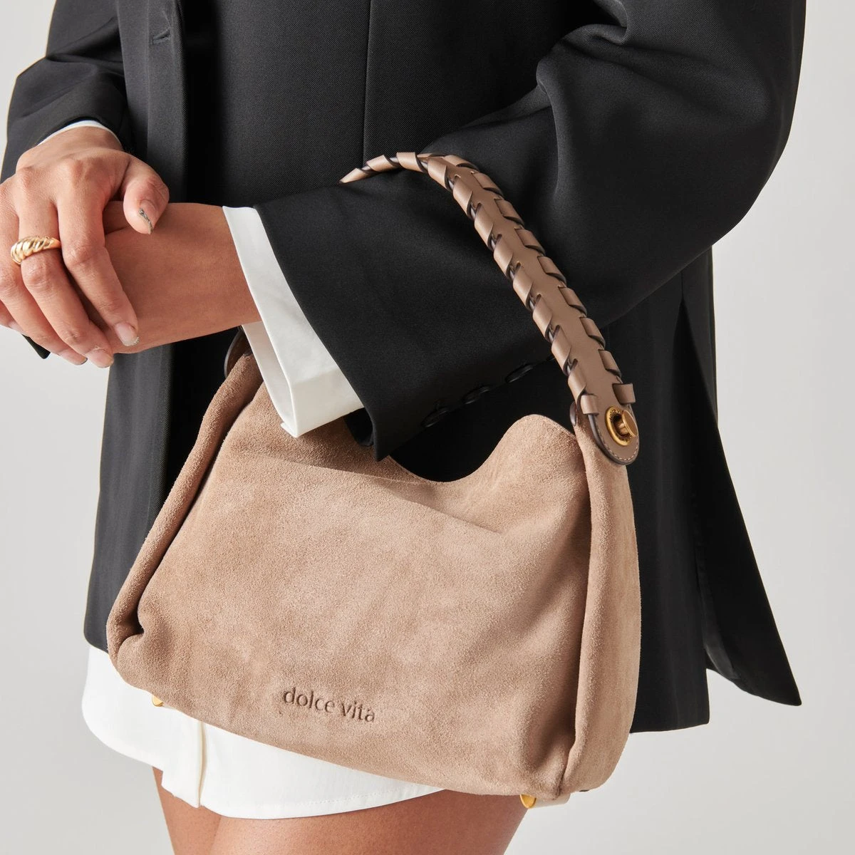 Dolce Vita ARIA CROSSBODY CHANTERELLE SUEDE 11 Dolce Vita ARIA CROSSBODY CHANTERELLE SUEDE - Image 9