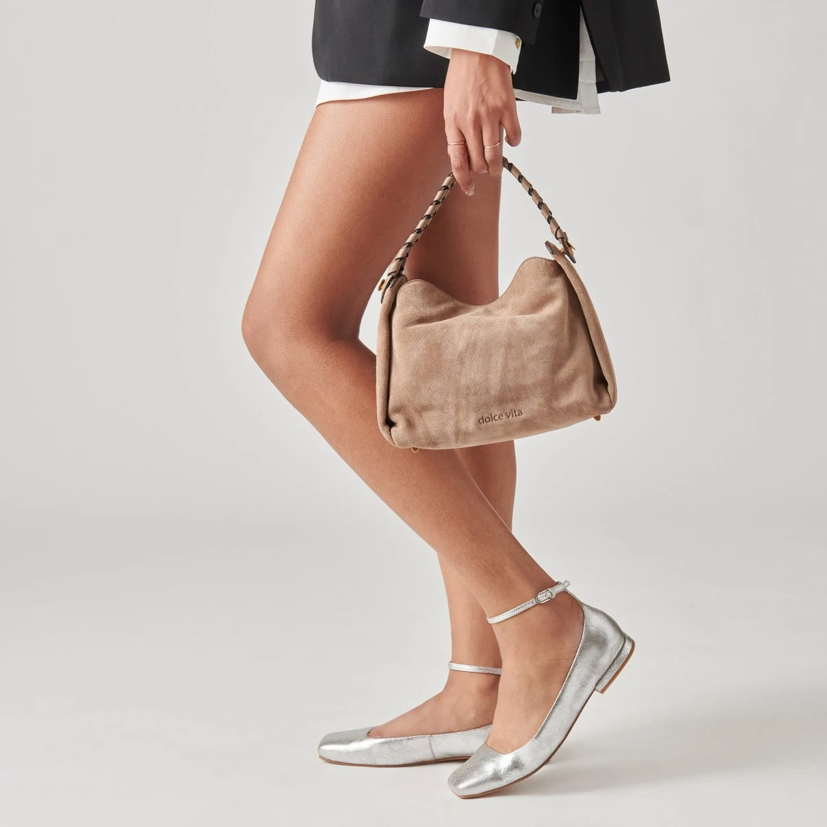 Dolce Vita ARIA CROSSBODY CHANTERELLE SUEDE 6 Dolce Vita ARIA CROSSBODY CHANTERELLE SUEDE - Image 4